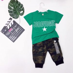 Bộ hiphop sao xanh quần rằn ri