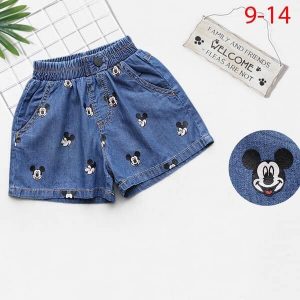 QUẦN JEAN IN MICKEY BÉ GÁI