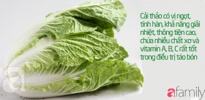 Cách Chữa Táo Bón Bằng Cải Thảo