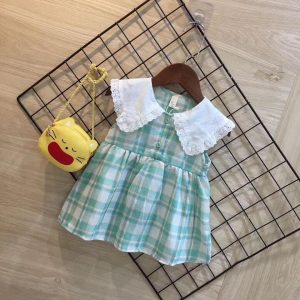 ĐẦM NHÍ CARO CHO BÉ GÁI