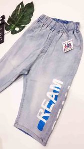 Quần jean lửng cho bé trai