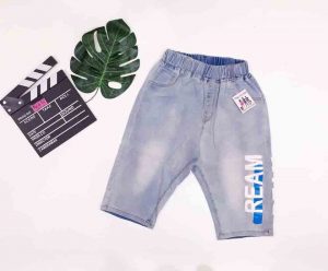 Quần jean lửng cho bé trai