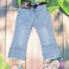 quần jean ống loe bé gái