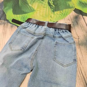 quần jean ống loe bé gái