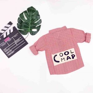 áo sơ mi kẻ bé trai