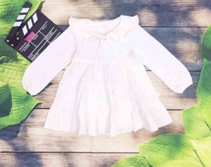 đầm bé gái dài tay