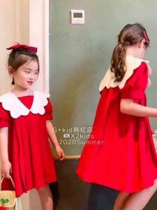 đầm voan cao cấp cho bé gái