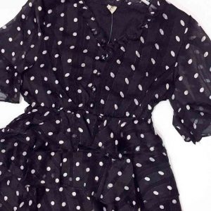 đầm voan tay dài