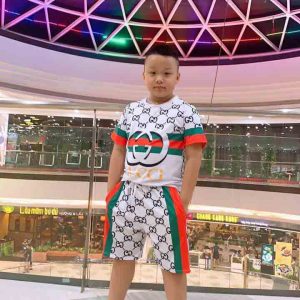Bộ bé trai gucci 3D