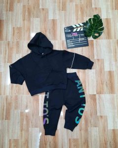 Bộ nỉ mặc nhà bé trai