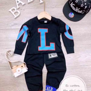 đồ bộ bé trai tay dài