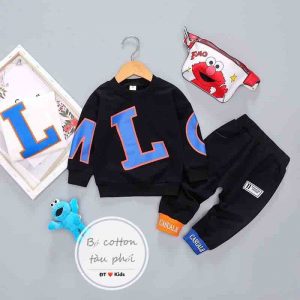 đồ bộ bé trai tay dài