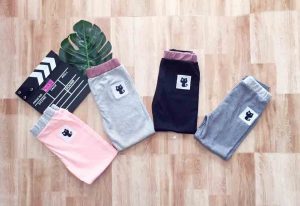 Quần legging in mèo bé gái