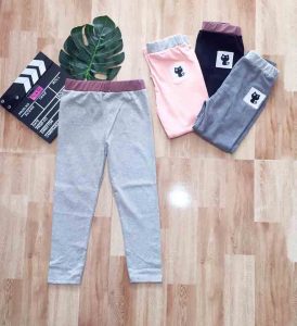 Quần legging in mèo bé gái