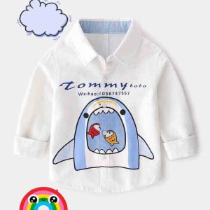 Sơmi dài tay cho bé trai