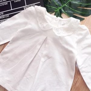 Áo Tay Dài Nhí Cổ Ren