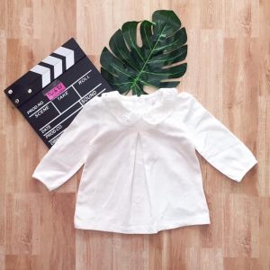 Áo Tay Dài Nhí Cổ Ren