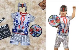 đồ bộ siêu nhân bé trai