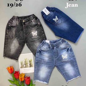 Quần jean lửng BaBy đen bướm