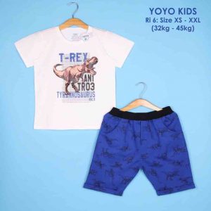 Bộ Yoyo lửng T-Rex bé trai