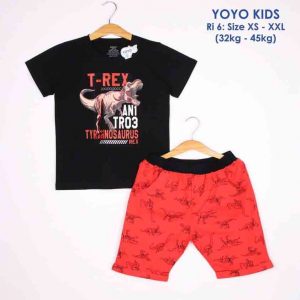 Bộ Yoyo lửng T-Rex bé trai