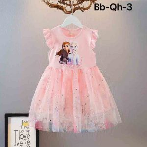 Áo đầm bé gái Elsa