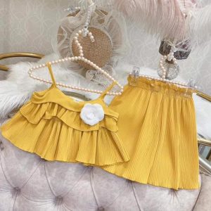 Bộ gái xếp ly cao cấp