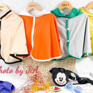 Áo khoác choàng cho bé yêu