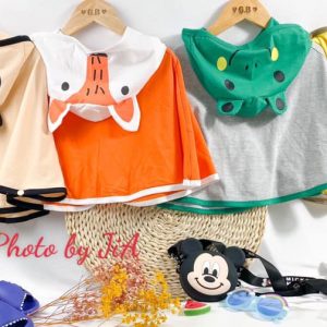 Áo khoác choàng cho bé yêu