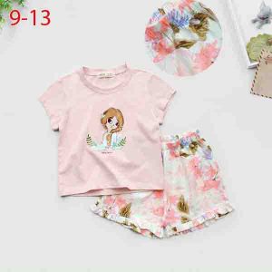 Bộ bé gái Nexxi quần hoa