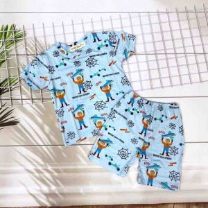 Bộ ngắn bé trai thun lạnh