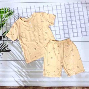 Bộ ngắn bé trai thun lạnh