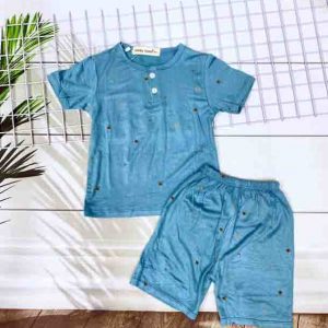 Bộ ngắn bé trai thun lạnh