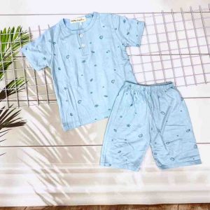 Bộ ngắn bé trai thun lạnh