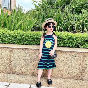 Đầm thun size đại bé gái