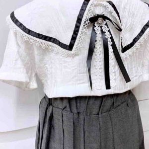 SET ÁO VÁY SƠMI BÉ GÁI