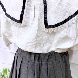 SET ÁO VÁY SƠMI BÉ GÁI