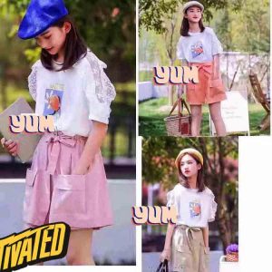 Set kaki bé gái dễ thương