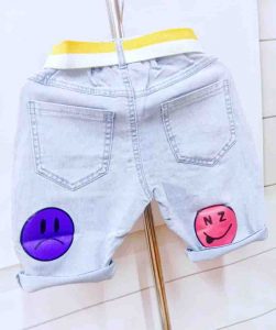 Jean lửng bé trai mặt cười