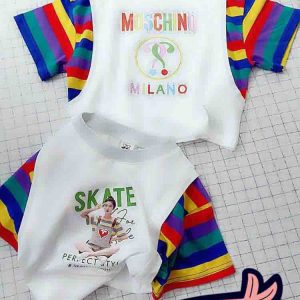 Áo thun croptop bé gái HQ