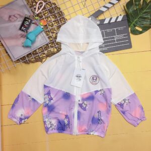 BỘ ÁO KHOÁC THÔNG HƠI IN HÌNH SIÊU CUTE